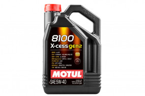 Motorový olej Motul 8100 X-CLEAN Gen2 5W-40 5L