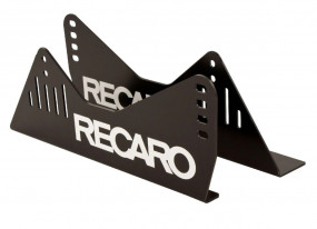 Boční úchyty sedačky Recaro – černá
