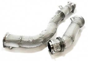 Downpipe bez katalyzátorů, vč. termické ochrany BMW M2 Comp, M3, M4 (F80, F82, F83, F87)