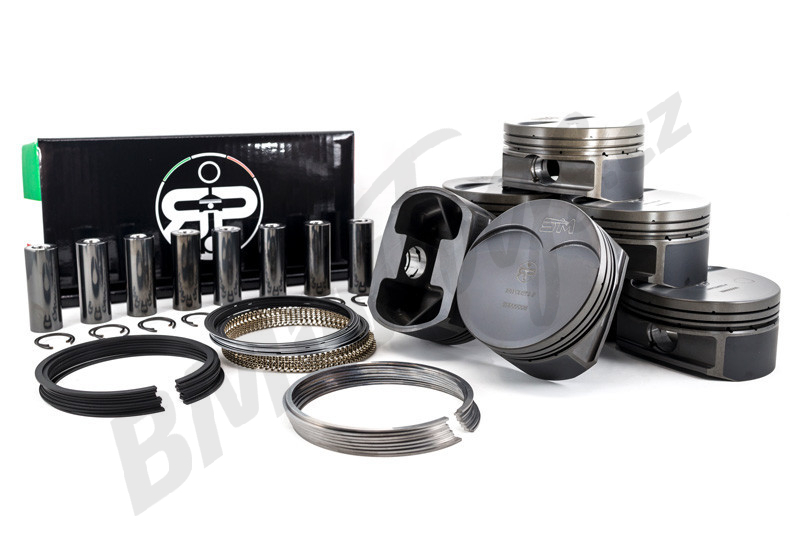 Kované písty ItalianRP motor B58, M140i, M240i, 340i, 440i, Toyota Supra – 82.00mm (10.00:1), PLATINUM line