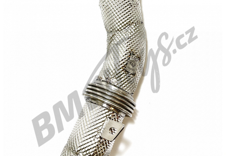 Downpipe bez katalyzátorů, vč. termické ochrany BMW M2 Comp, M3, M4 (F80, F82, F83, F87)